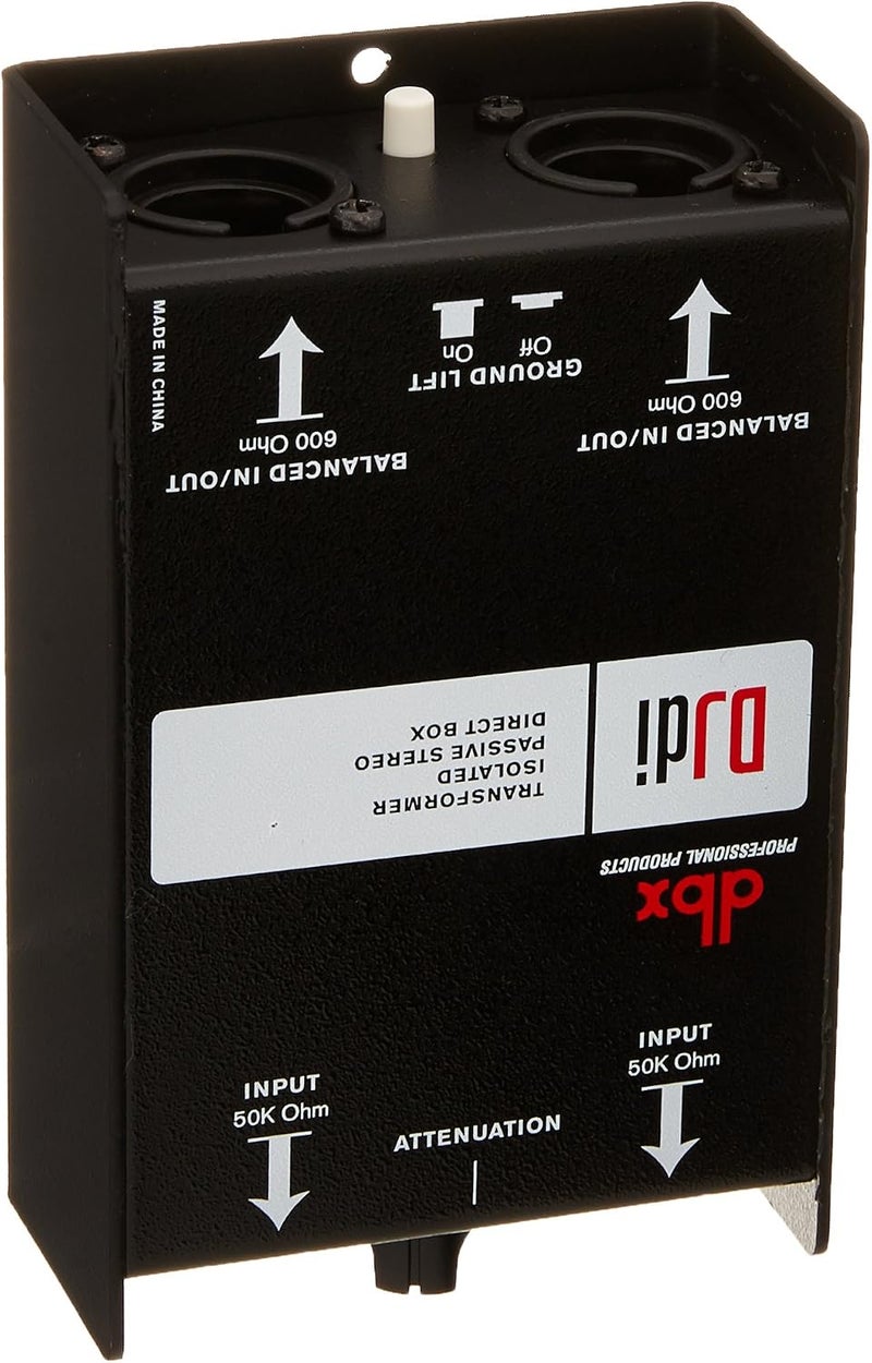DBX DJDI 2-Channel Passive Direct Box - Image 4