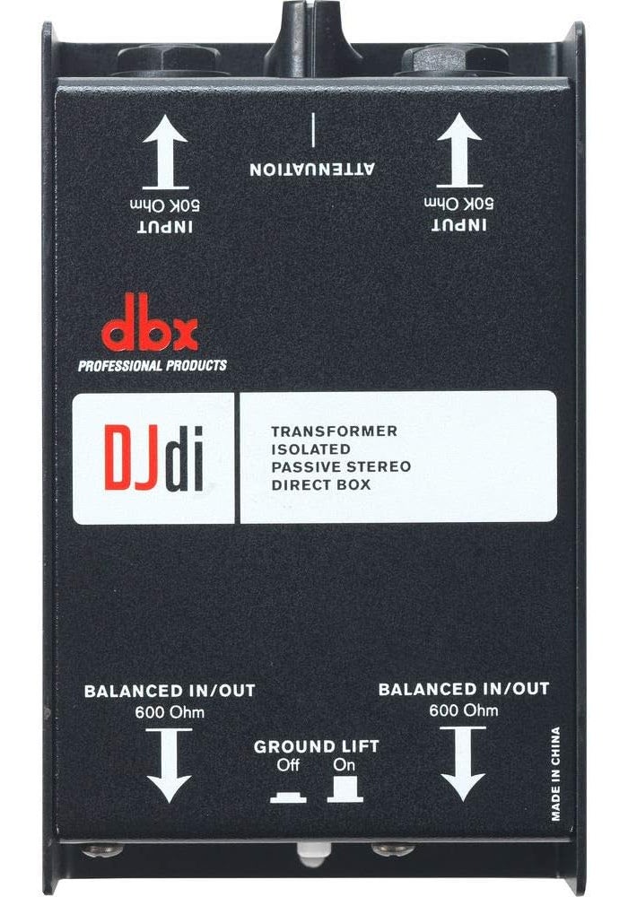 DBX DJDI 2-Channel Passive Direct Box - Image 2