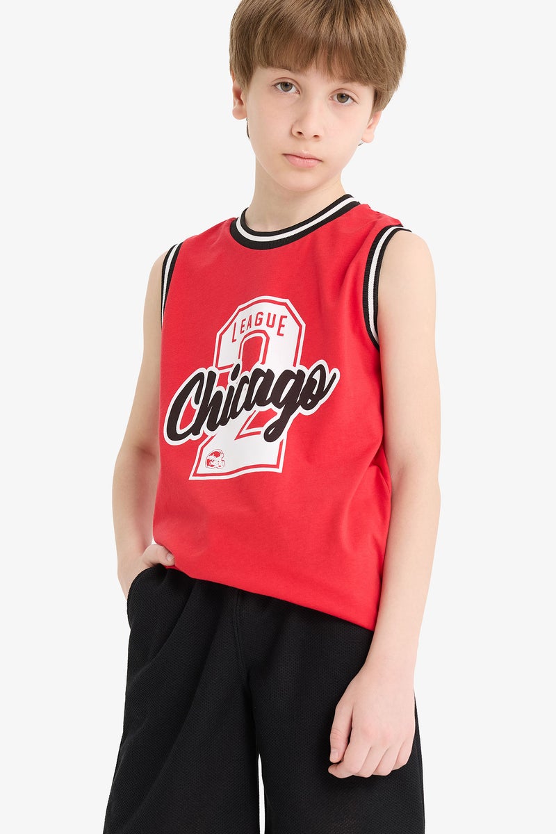 DeFacto Red Boy Boy 2 Piece Set Casual - Image 5