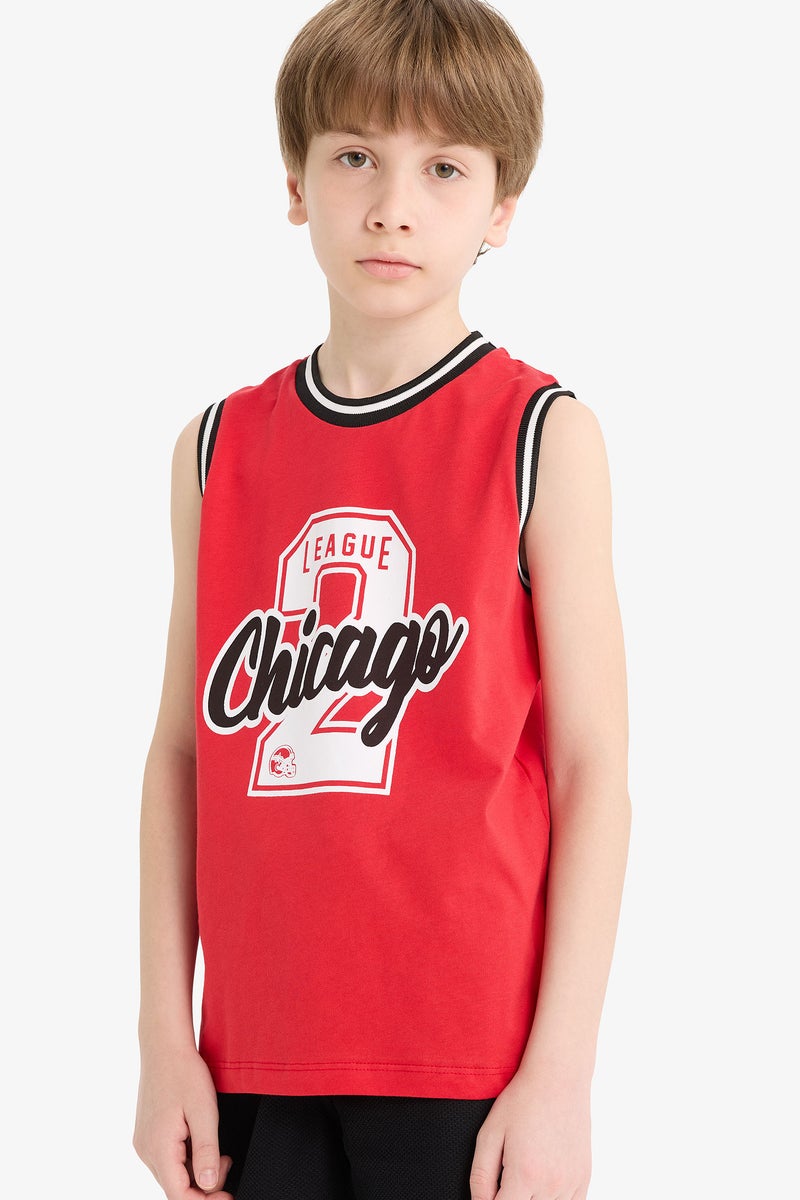 DeFacto Red Boy Boy 2 Piece Set Casual - Image 4