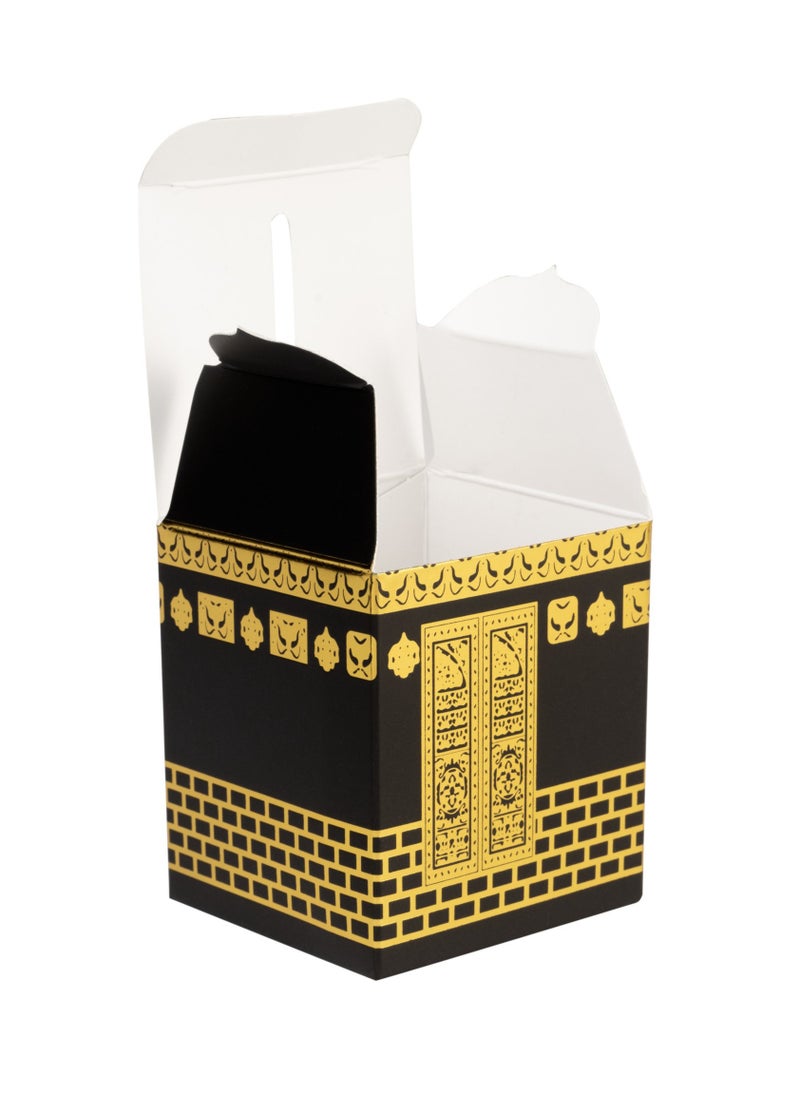 Hilalful HILALFUL Cardboard Kaaba Gift Box | Organizer Box for Gifts | Empty Gift Box for Celebration | For Festive Gifting In Eid, Ramadan & Eid Al Adha | Pack of 10 | Islamic Gift  - Image 4