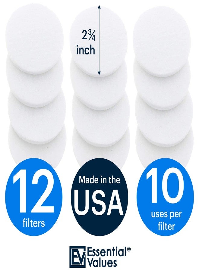 Essential Values 12-Pack Toddy Filter Replacement, Coffee Filters - Reusable Coffee Filters - Replacement Coffee Filter for Toddy Cold Brew System | Round Coffee Filter - Toddy Cold Brew System Filter - Image 5