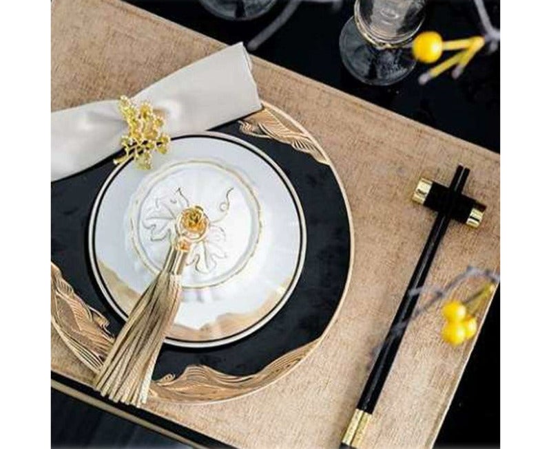 Chopstick Rest 4-Pack Premium Stainless Steel Anti-slip Arc Groove Design - Compact Lightweight Dining Accessory for Home Restaurant Party Dining Occasions - Image 5