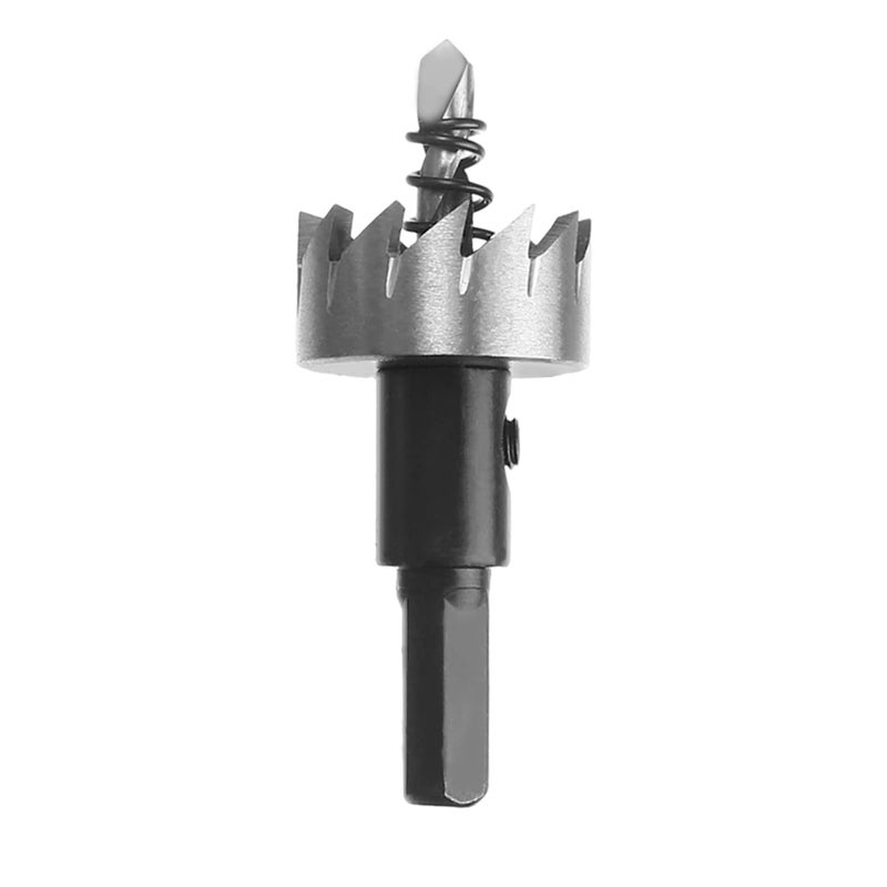 Othmro Utoolmart HSS Hole Saw Cutter, 25mm High-Speed Steel Hole Saw Bits, 70mm Length Black Drill Bit Hole Saw, for Stainless Steel, Aluminum Alloy, Plastic and Wood - Image 1