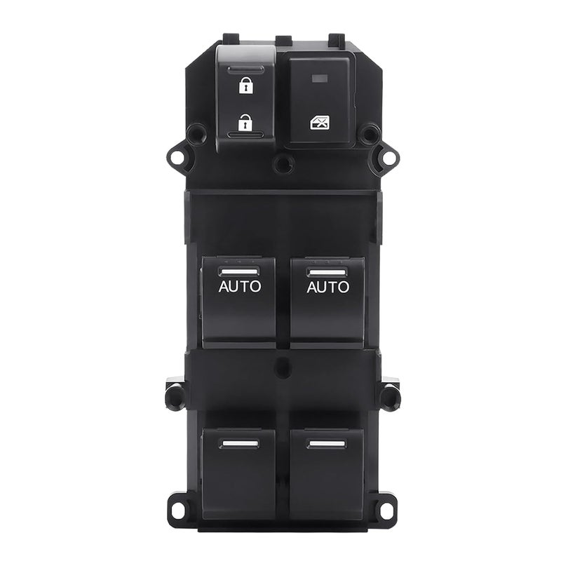 LCWRGS Master Window Switch Compatible with 2008-2012 Honda Accord EX EXL 2.4L 3.5L, Driver Side Power Window Switch, Replace OE 35750-TA0-A31, 35750-TA0-A32 - Image 1