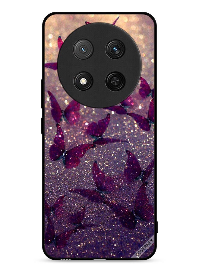 Covernex Honor X9c 5G Protective Case Cover Glitter Butterflies - Image 1