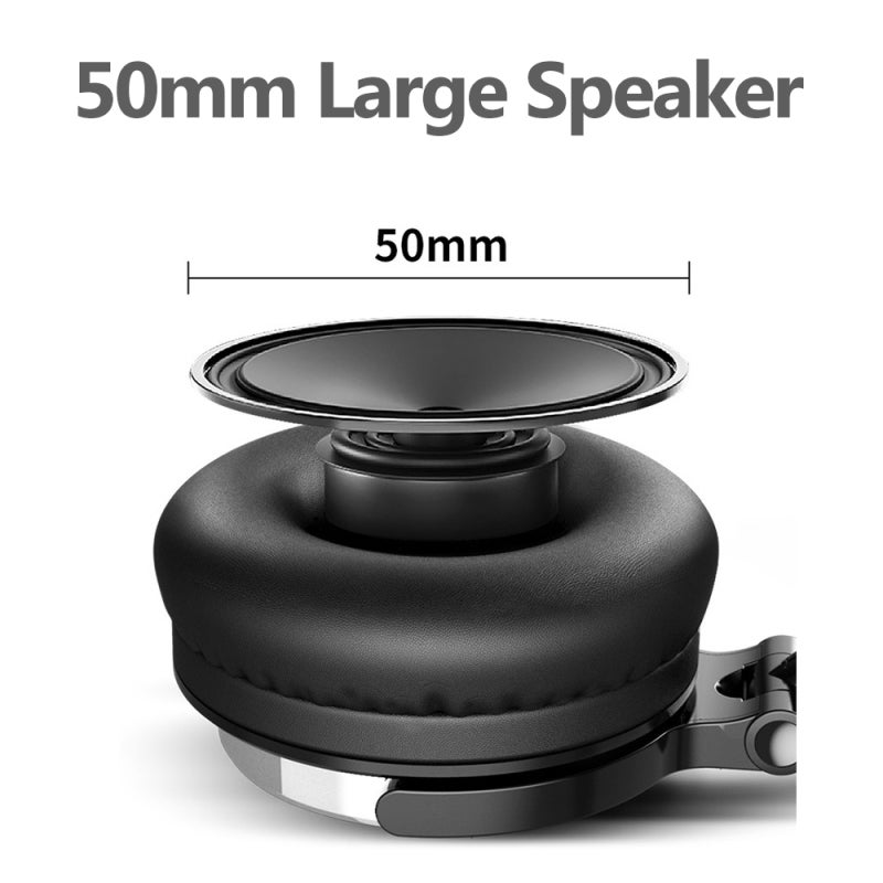 Red Studio Monitor Headphones 50mm Drivers High Sensitivity 110dB - Wired Headset with Dual 3.5mm 6.5mm Connectors for Music Listening - Image 3