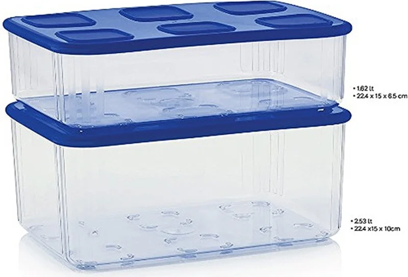 توبروير Modular Organizer Container 2.53 Lt and 1.6lt Esc