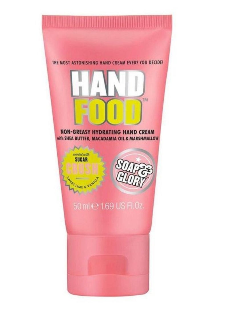 Soap & Glory Hand Food Sugar Crush Moisturizing Hand Cream 50ml