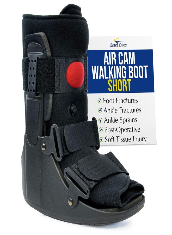 براس دايركت حذاء Brace Direct Air CAM لعلاج كسور القدم والكاحل، والتعافي بعد العمليات الجراحية، والالتواءات - حذاء مشي قصير للعظام (مقاسات الأحذية الأمريكية: للرجال 7.5-10.5، وللنساء 8.5-11.5) - Image 1