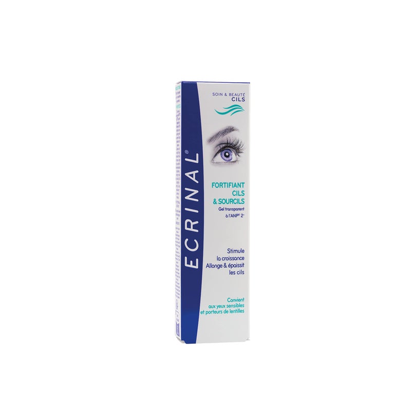 Ecrinal ANP2+ Strengthening Lash Gel - 3 in 1 Eyelash and Eyebrow Serum for Fuller, Thicker, Stronger Lashes, Eye Brow Clear Gel, Mascara Base, Suitable for Sensitive Eyes & Contact Lens Wearers, 9ml - Image 2
