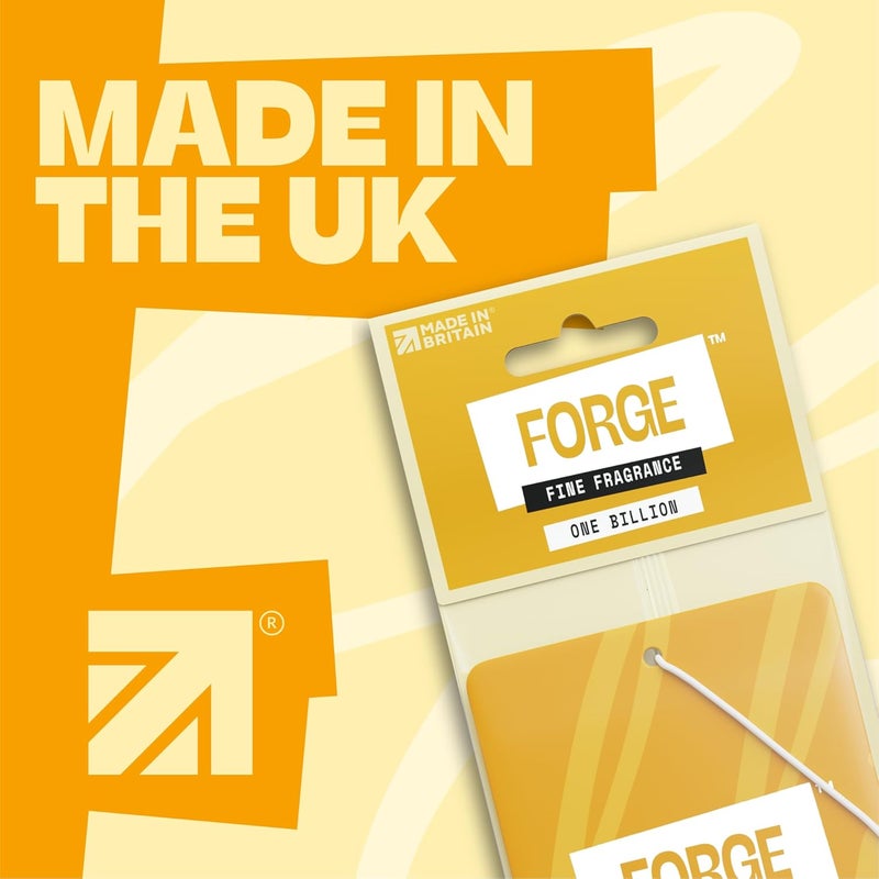 FORGE One Billion Car Air Freshener - Luxury Long Lasting Scent - 2 Pack - Image 4
