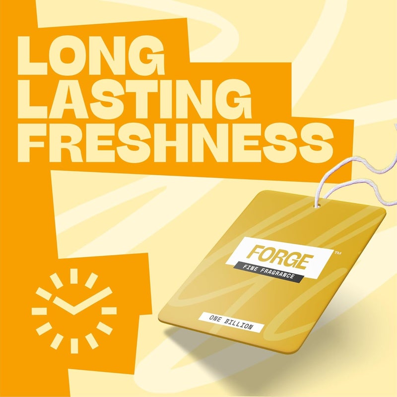 FORGE One Billion Car Air Freshener - Luxury Long Lasting Scent - 2 Pack - Image 5