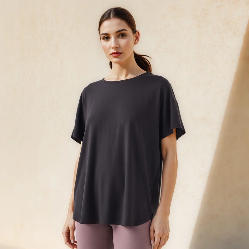 ADOT by Splash Boxy Crew Neck T-shirt