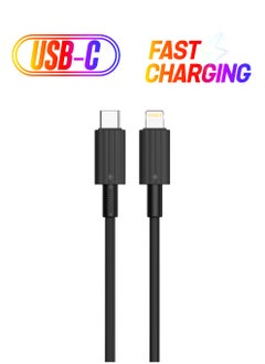 USB-C to Lightning 1.2m - Black