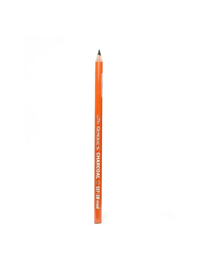 General's 557 Series Charcoal Pencils 2B Each [Pack of 12 ]