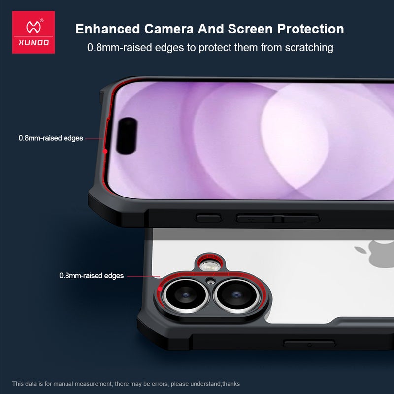 XUNDD for iPhone 17 Case, Camera Protection, Soft TPU Cover - Image 3