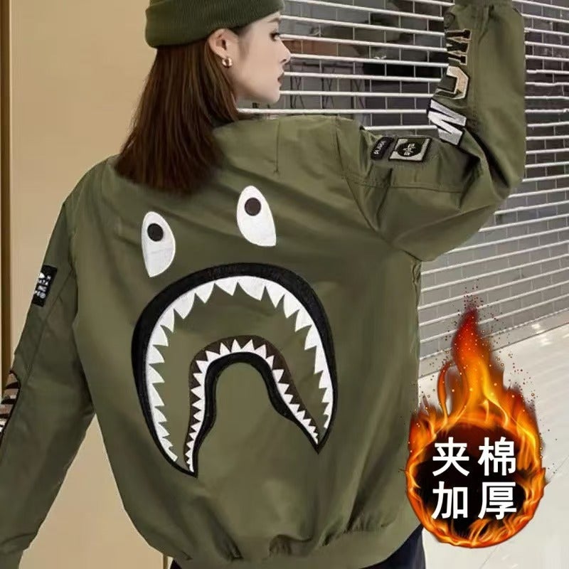 Baseball Uniform Men'S And Women'S American Fashion Brand Retro Men'S Loose Pilot Jacket Trendy Jacket