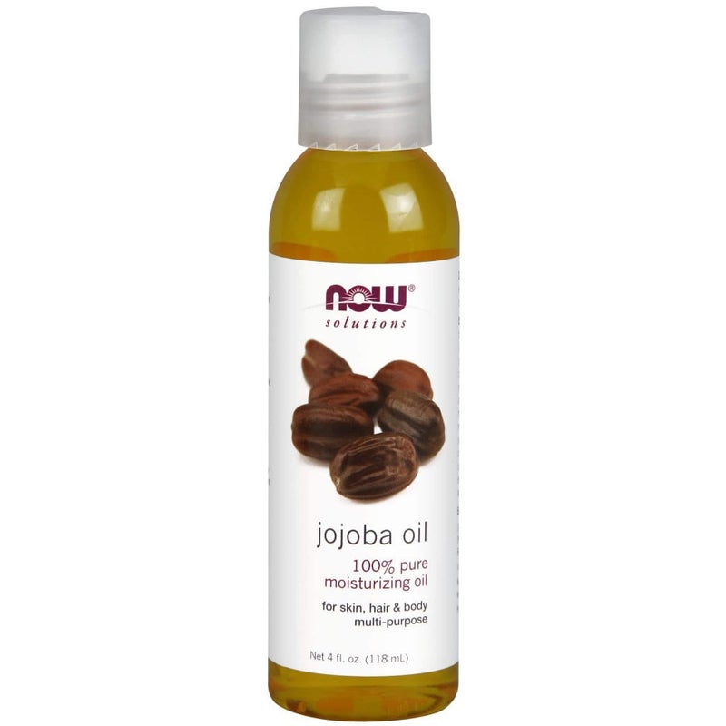 NOW Solutions Jojoba Oil 118 ml – 100% Pure, Cold-Pressed & Multi-Purpose Hydration