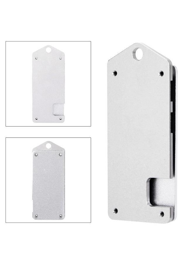 Thoraya Ultra-thin Aluminium Alloy Enclosure Box Protective Case for Raspberry Pi Zero W (Black)  - Image 2