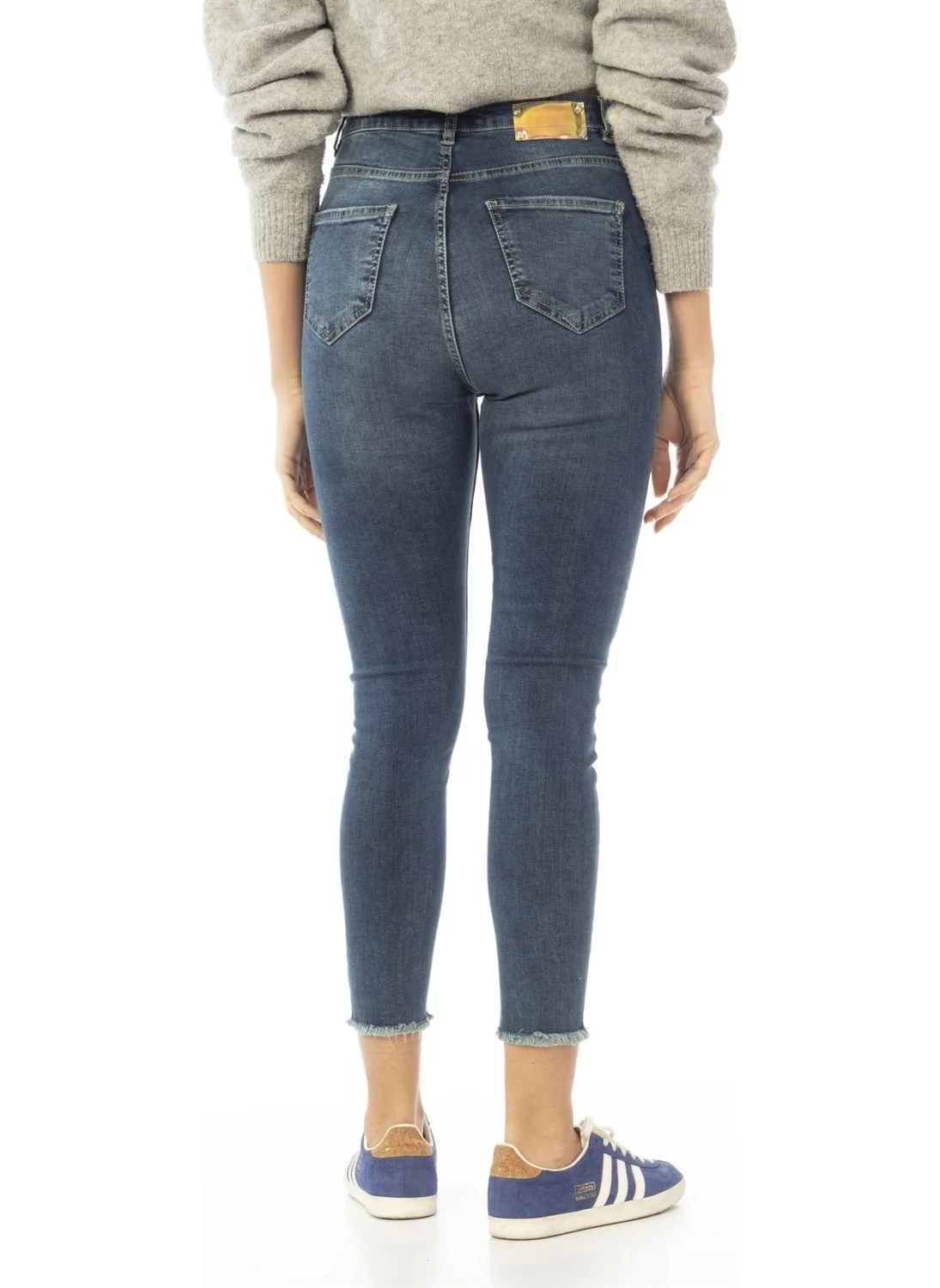 سيدي دينيم Blue High Waist Skinny Jeans C596