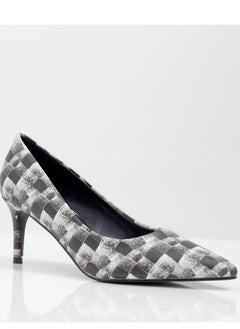 LAMARAPARIS Banu 7cm heel multi colored pointy court black  - Image 1