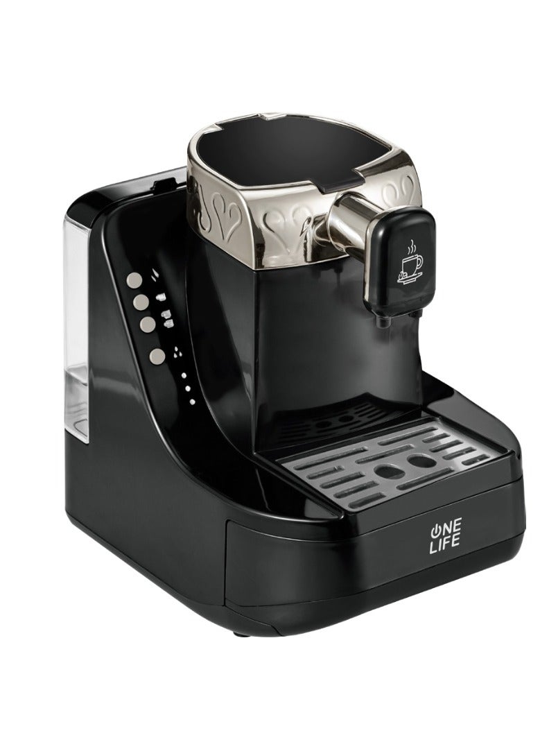 ONE LIFE 750W TC75S 1L Turkish Coffee Maker (silver) - Image 2