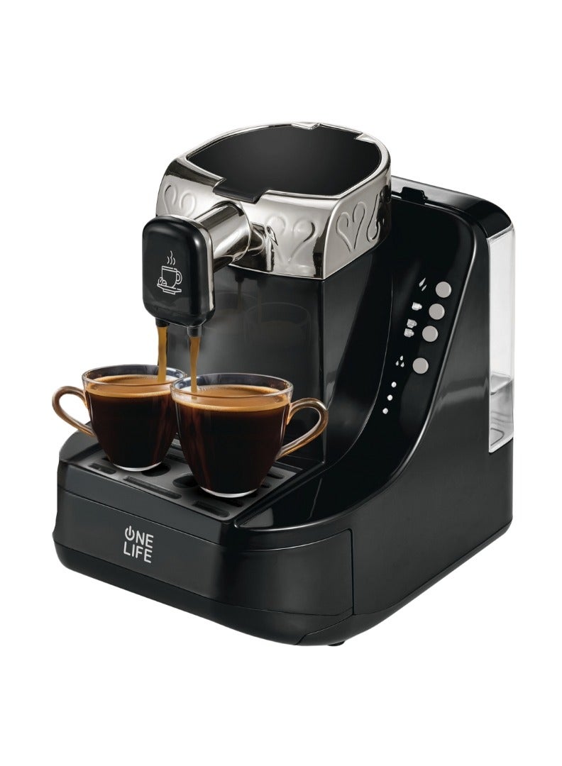 ONE LIFE 750W TC75S 1L Turkish Coffee Maker (silver) - Image 3
