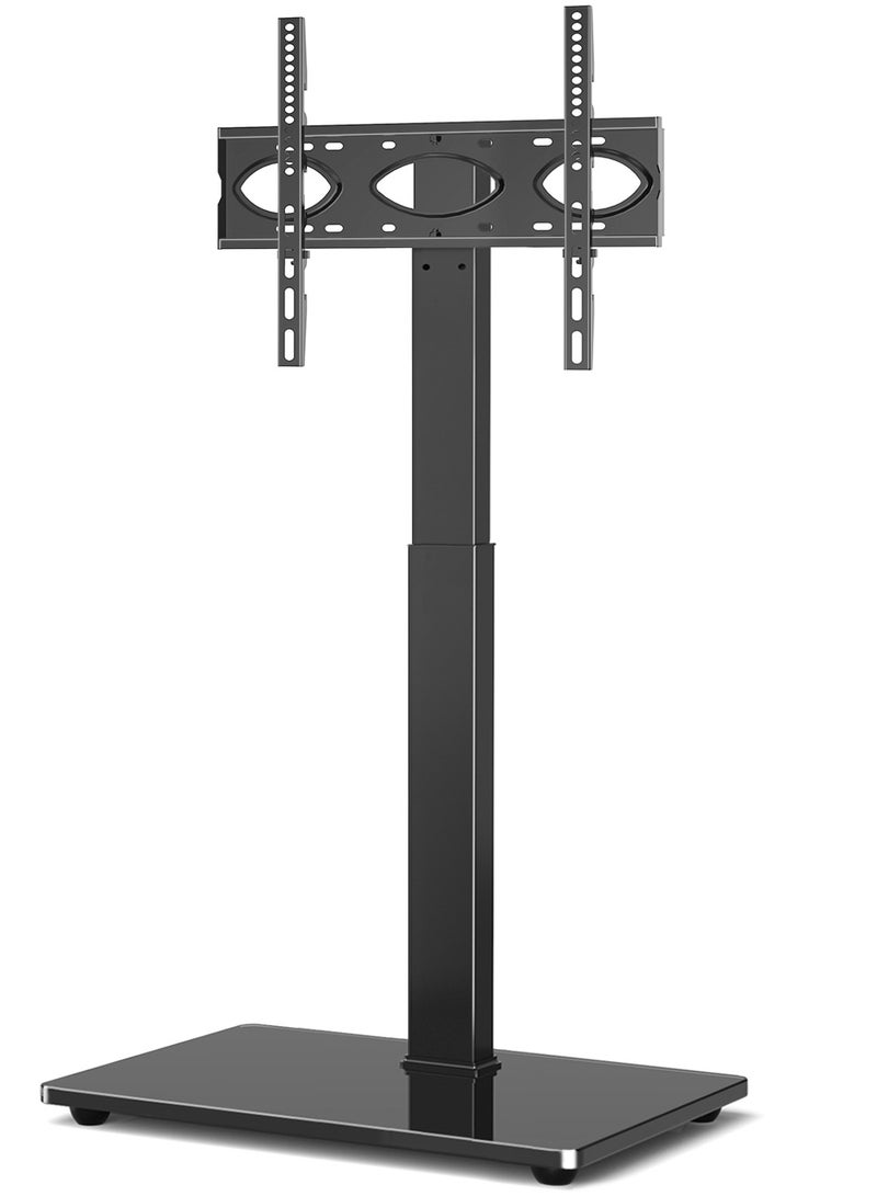 هامود حمود، حامل حامل مؤتمرات تلفزيون عالمي، قاعدة تلفزيون اقتصادية مع أقطاب قابلة للتعديل للتلفزيون مقاس 32 بوصة - 70 بوصة، أسود، قابل للقفل الآمن - Image 1