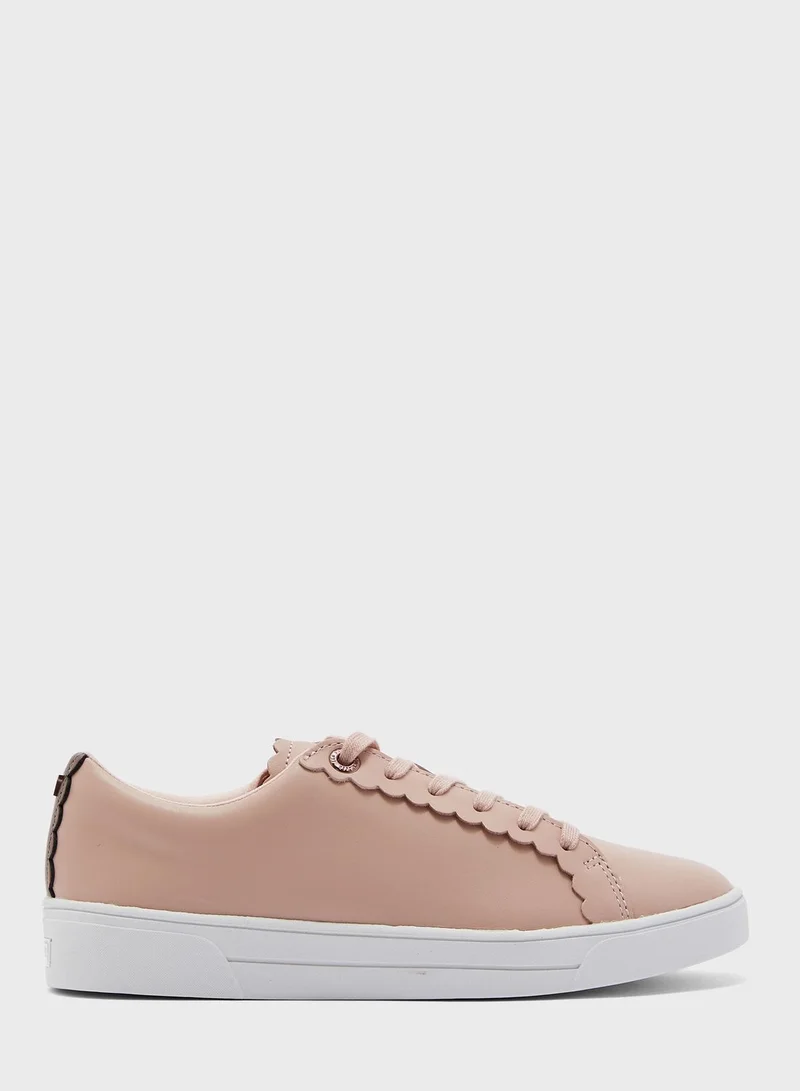 Ted Baker Tillys Scalloped Edge Trainer Sneaker
