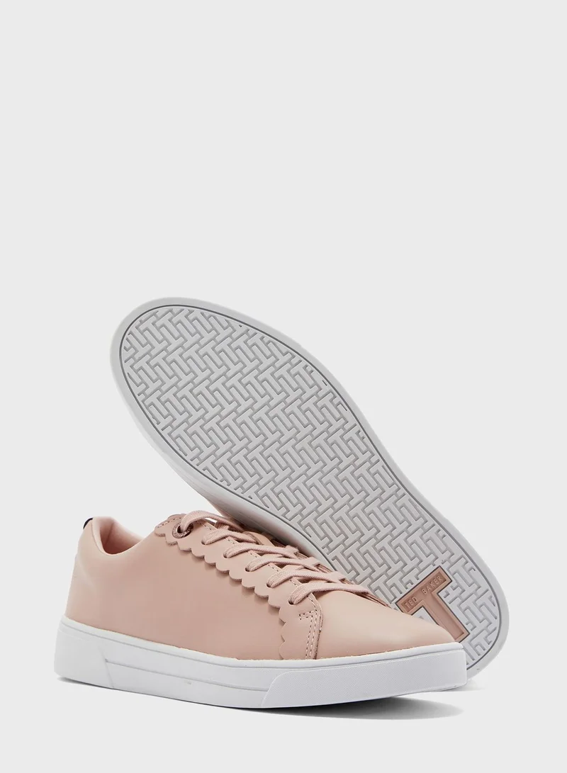 Ted Baker Tillys Scalloped Edge Trainer Sneaker