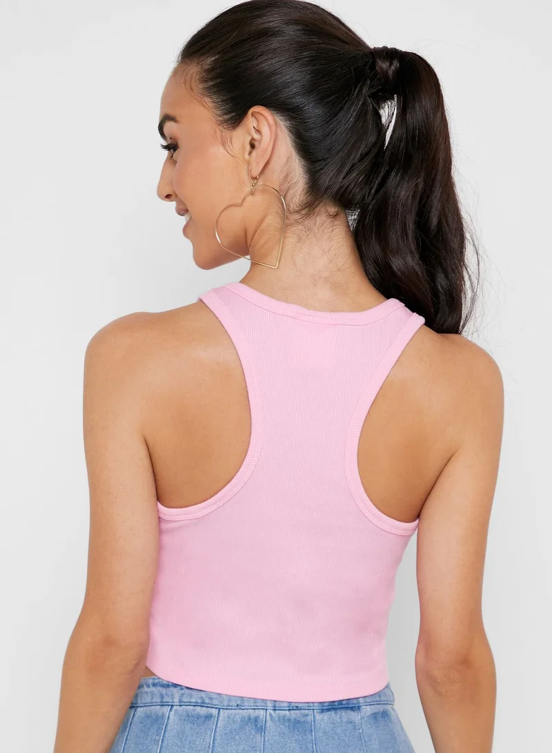 FOREVER 21 Barbie Crop Top