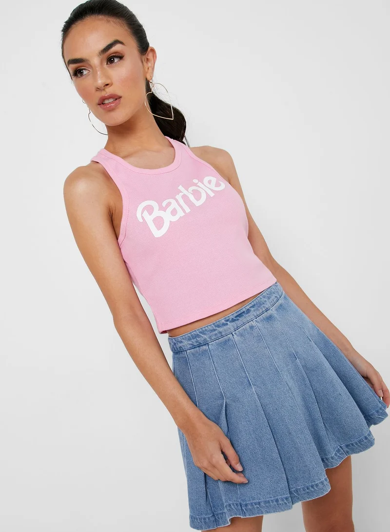 FOREVER 21 Barbie Crop Top