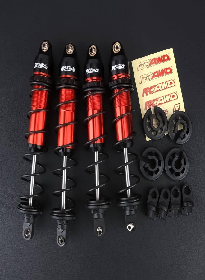 RCAWD KRATON 8S Shock Absorbers & Shock Rod End & Spring Cup Set Upgrades, for ARRMA 1/5 EXB RTR Front Rear RC Shocks Damper Part #ARA330609#ARA330610 - Image 2