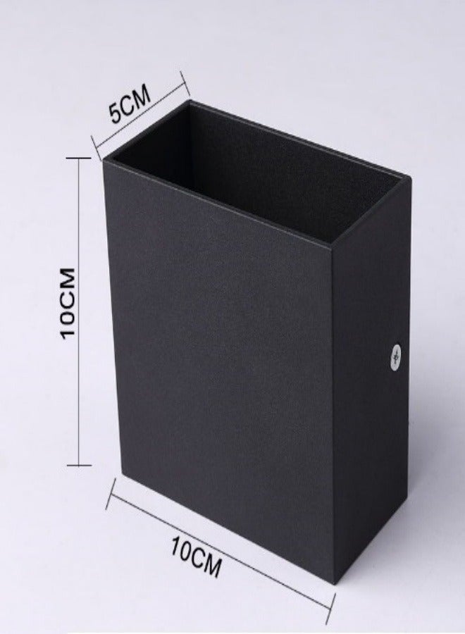 LED Wall Lamp Modern Hallway Wall Lights 12W Up Down Black for Living Room Bedroom Aisle Corridor - Image 2