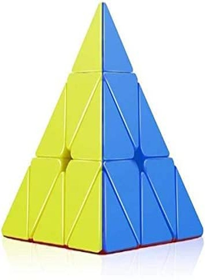RPC99 Pyraminx Pyramid & 5x5 High Speed Stickerless Magic Cube for Kids and Adults, Pack of 1 - Image 4