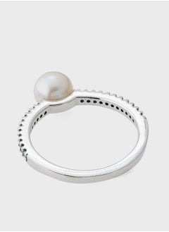 Treated Freshwater Cultured Pearl & Pavé Ring - pzsku/ZFB90BCF9D5531CE2738FZ/45/_/1721751929/4ebae5a0-b3a8-41c7-94c9-ab1baf26e68e