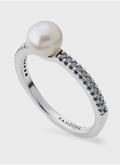 Treated Freshwater Cultured Pearl & Pavé Ring - pzsku/ZFB90BCF9D5531CE2738FZ/45/_/1721751949/19a7c312-acfd-444c-8a1d-bddcecda49d7