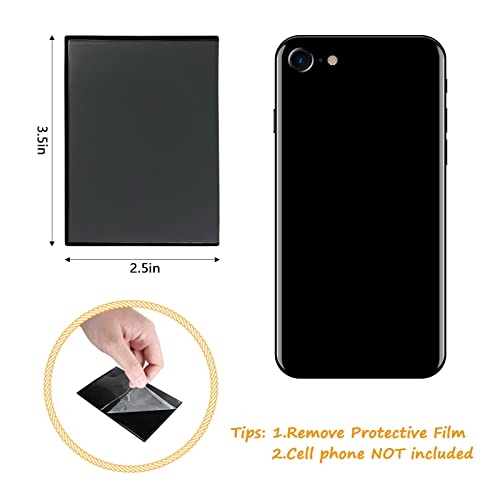 Mingting Magnetic Picture Frame, Holds 2.5X3.5 Inches Pictures, Reusable Black Magnet Fridge Photo Sleeves for Refrigerator - Image 2