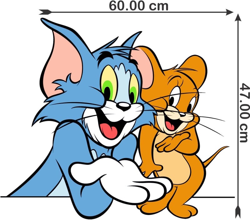 RNG ملصقات حائط كرتون توم وجيري - Image 2