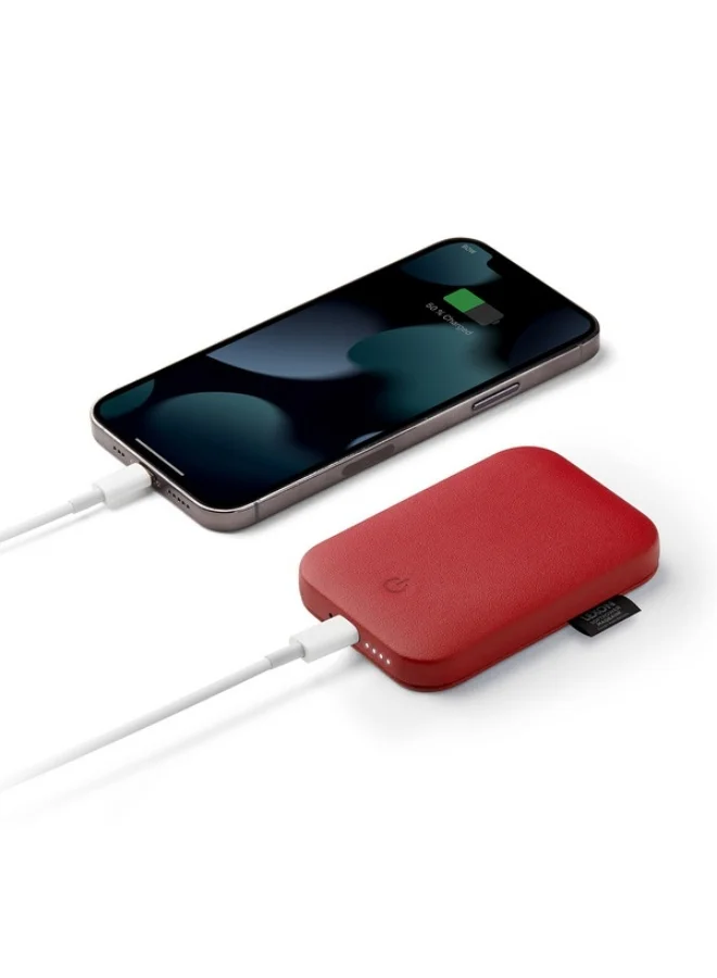 LEXON RED Softpower Magsafewireless Power Bank  | Best Price UAE