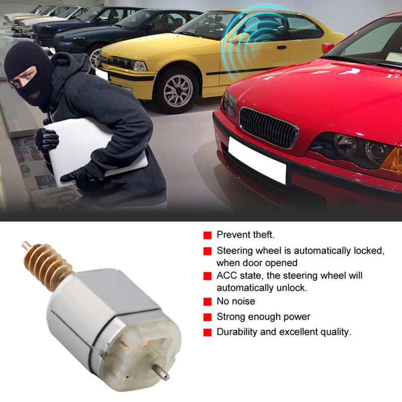 Suuonee Motor Lock, ESL/ELV Metal Motor Steering Lock Wheel Motor for -Benz W24 W27 W212 Steering Wheel Lock Anti Theft Steering Wheel Lock - Image 2