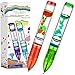 YUE MOTION Liquid Fidget Pens Fun Party Favor Toy With Motion Bubbles Sensory Autism Toys for Kids and Adults Colorful Timer for Classroom Christmas Stocking Stuffer 2 Pack - Image 3