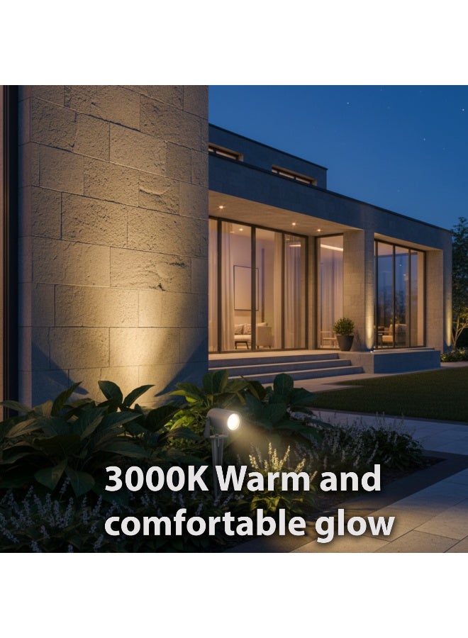 ALFRIDAY Outdoor Spike Spotlight 3W 3000K IP65 – Garden & Path Accent Light - Image 4