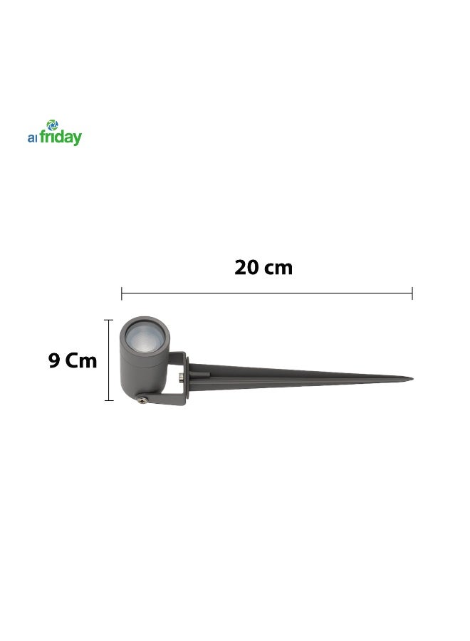 ALFRIDAY Outdoor Spike Spotlight 3W 3000K IP65 – Garden & Path Accent Light - Image 5