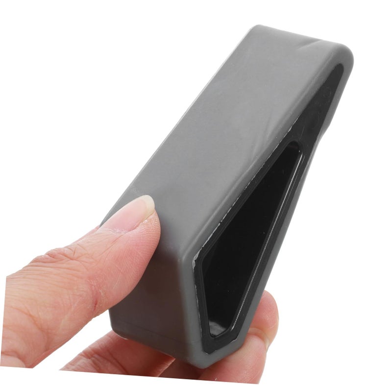 2 Pcs Grey Notebook Holder Desk Riser Vertical Stand Scratch Free 7 50X2 90X2 80CM - Image 4
