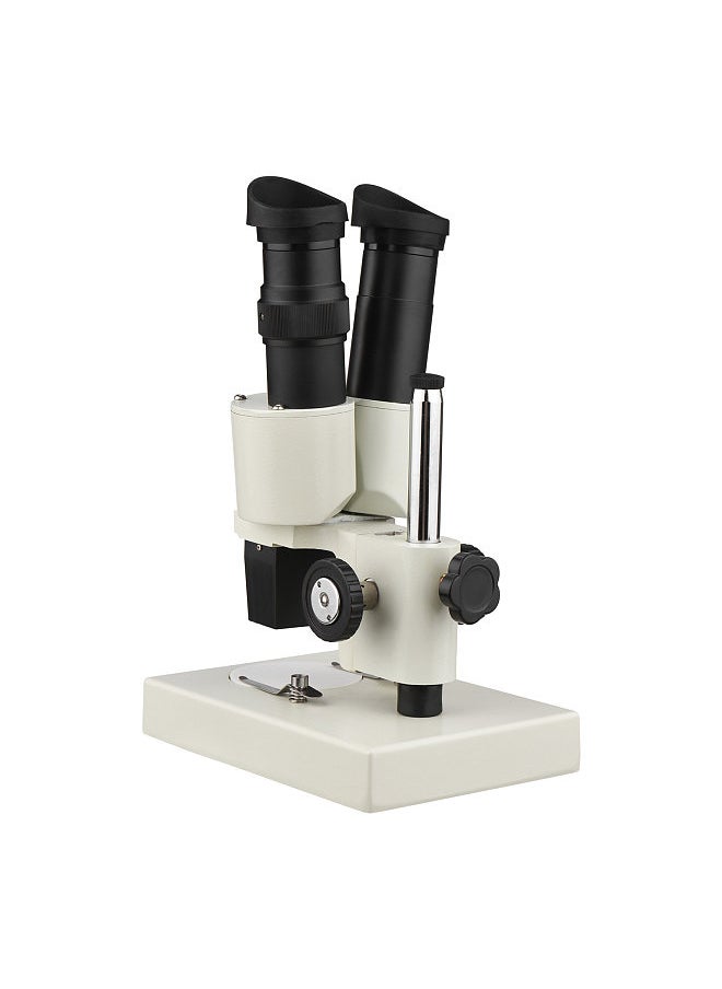 Generic 40X Magnification Stereo Light Microscope Compound Binocular Microscope for Home School Laboratory Biological Education Machine Parts Texting Students Kids Adults  - Image 2