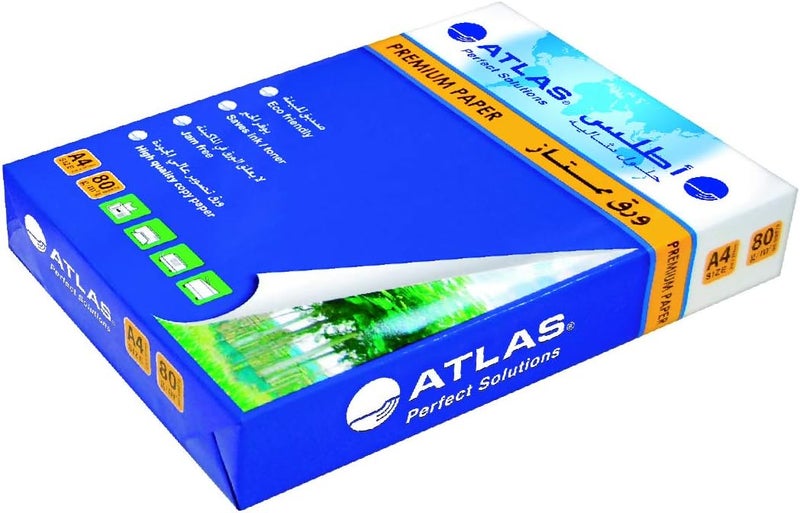 FIS Typing Paper 500 Sheets, 60 gsm, A4 Size - FSPA60A4W - Image 2