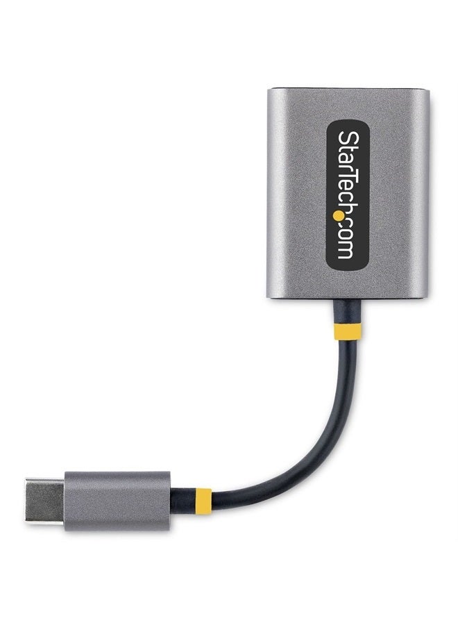 Startech.com USB-C Headphone Splitter, USB Type C Dual Headset Adapter w/Mic Input, USB C to 3.5mm Audio Adapter/Earphone Dongle, USB C to Audio Jack/Aux Output, 24-bit DAC (USBC-Audio-Splitter) - Image 5