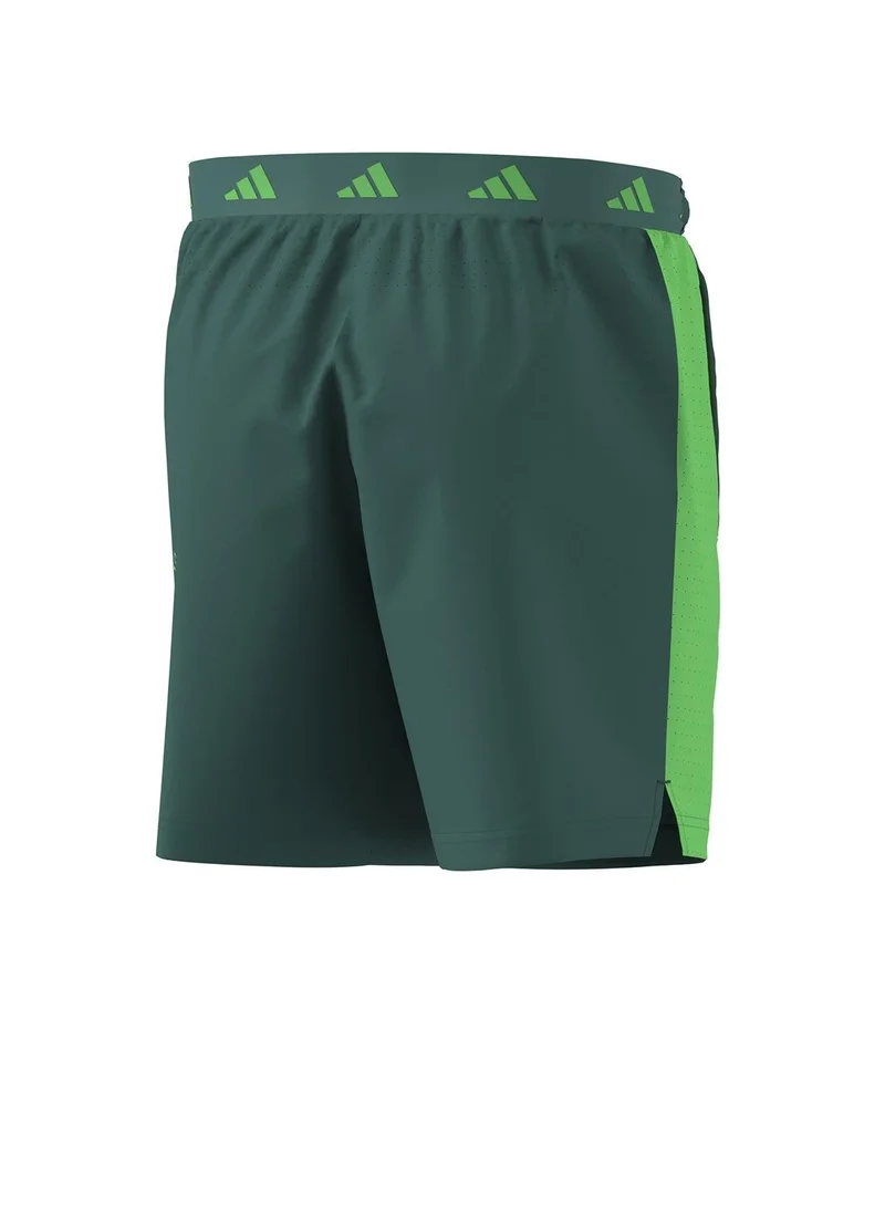 Adidas Adidas Tech App Short M Green Training Shorts For Men